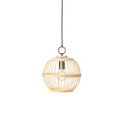 Halo Design Stockholm Nordic Edition Pendant Light - O 30cm Size:  30cm, Colour: Nature