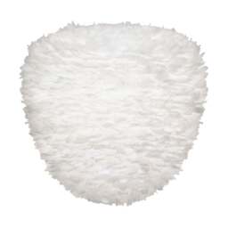 Umage Eos Evia Feather Pendant Shade - White - Large - 55cm with White Cord Set With or Without Cord Set: With White Cord Set - thumbnail 2