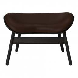 Umage A Conversation Piece Ottoman - Black Oak - Hope Leather Brown Wood: Black Oak, Colour: Brown - thumbnail 2