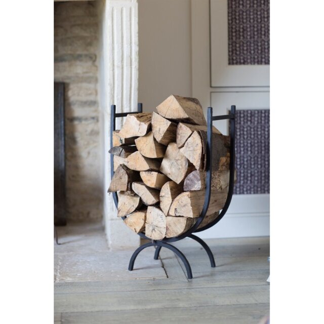 Garden Trading Wrought Iron Log Holder - Large