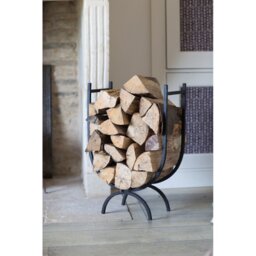 Garden Trading Wrought Iron Log Holder - Large