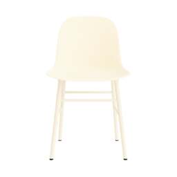Normann Copenhagen Form Chair - Cream - Cream Legs Shell Colour: Cream, Leg Colour: Matching Shell Colour - thumbnail 2