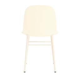 Normann Copenhagen Form Chair - Cream - Cream Legs Shell Colour: Cream, Leg Colour: Matching Shell Colour - thumbnail 4