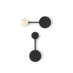Audo Copenhagen Afteroom Coat Hanger/Hook - Small - Black - thumbnail 2