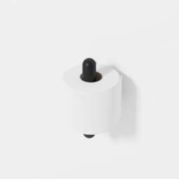 Wireworks Yoku Toilet Roll Holder - Dark Oak - thumbnail 3