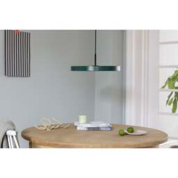 Umage Asteria Plus Pendant Lamp - Forest Green - Medium - Black Top Colour: Forest Green, Size: Medium, Style: Black - thumbnail 3