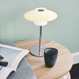 Halo Design Scandinavia Table Light - O20 - Opal Glass/Chrome - thumbnail 2