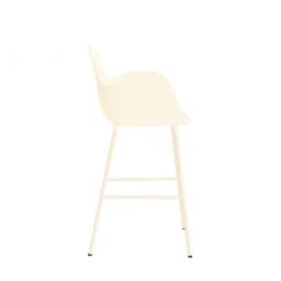 Normann Copenhagen Form Bar Armchair - 65cm - Cream Shell Colour: Cream - thumbnail 3