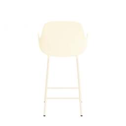 Normann Copenhagen Form Bar Armchair - 65cm - Cream Shell Colour: Cream - thumbnail 4