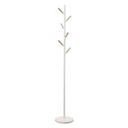 Yamazaki White Steel Coat Stand - thumbnail 1