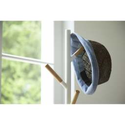 Yamazaki White Steel Coat Stand - thumbnail 3