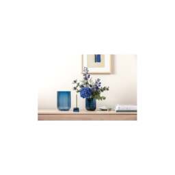 Villeroy & Boch Fleur Glass Vase - Bleu - 15cm - thumbnail 2