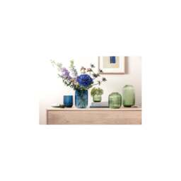 Villeroy & Boch Fleur Glass Vase - Bleu - 15cm - thumbnail 3
