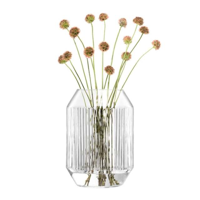 LSA International Rotunda Lantern/Vase - H26cm - Clear - image 1