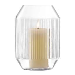 LSA International Rotunda Lantern/Vase - H26cm - Clear - thumbnail 2