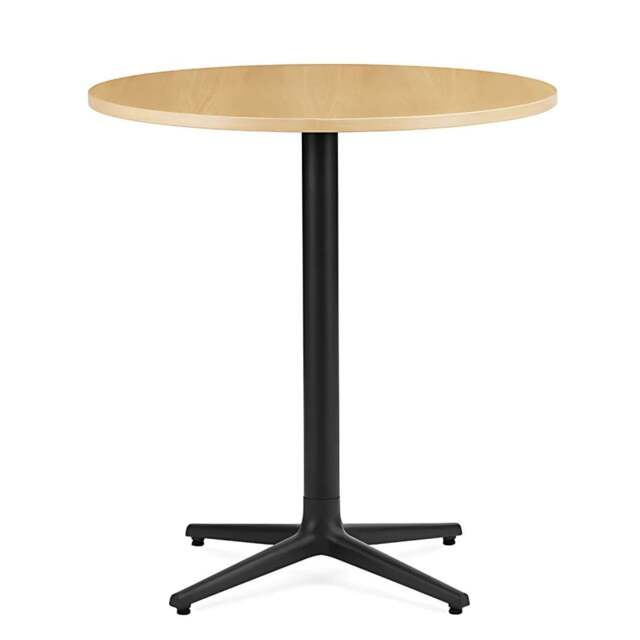 Normann Copenhagen Allez Round Cafe Table - 4 Leg - H75 O70 cm - Oak Tabletop Colour: Oak - image 1