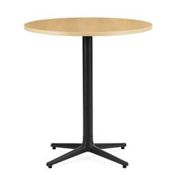 Normann Copenhagen Allez Round Cafe Table - 4 Leg - H75 O70 cm - Oak Tabletop Colour: Oak - thumbnail 1