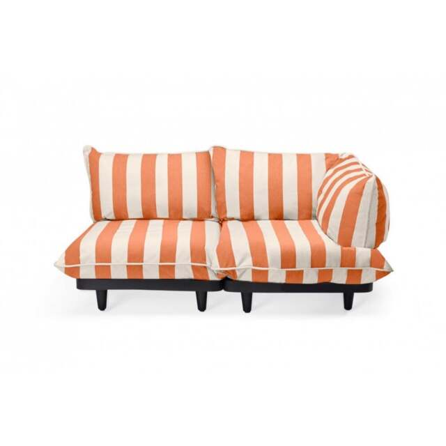 Fatboy Paletti Modular Outdoor Lounge Furniture - Orange Creme Option: 2 Seater Right