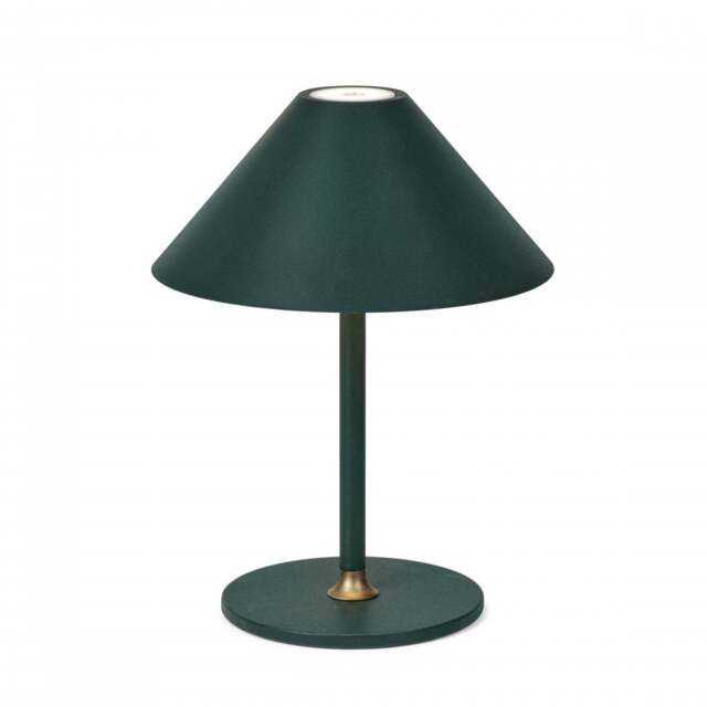 Halo Design Hygge Portable Table Lamp - O 19cm - Dark Green Colour: Dark Green - image 1