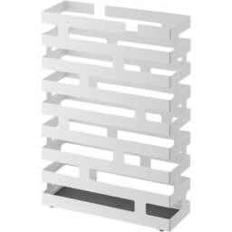 Yamazaki Brick Rectangular Umbrella Stand - White
