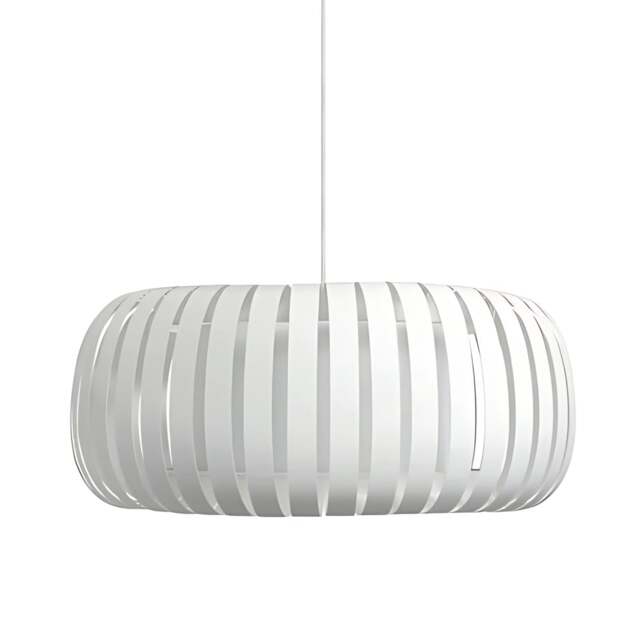 Shropshire Shades Linterna Lampshade - White - Large 57cm Colour: White, Size: Large 57cm, Cord Set Option: Without Cord Set - image 1