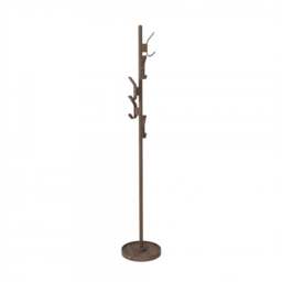 Wireworks Right Hook Coat Stand - Walnut