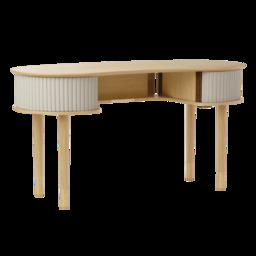 Umage Audacious Desk - Oak - White Sands Colour: White Sands