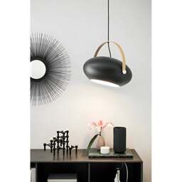Halo Design DC Pendant Light - O 40cm - Black Size: O 40cm, Colour: Black - thumbnail 2