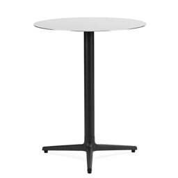 Normann Copenhagen Allez Round Cafe Table - 3 Leg - H75 O60 cm - Stainless Steel Tabletop Colour: Stainless Steel - thumbnail 1