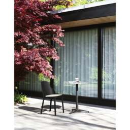 Normann Copenhagen Allez Round Cafe Table - 3 Leg - H75 O60 cm - Stainless Steel Tabletop Colour: Stainless Steel - thumbnail 7