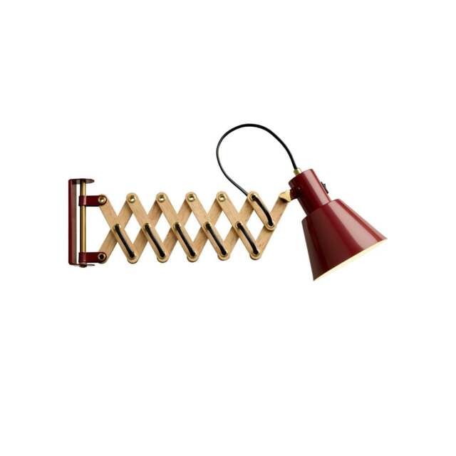 Halo Design Vintage Mini Wall Lamp Size: 12cm, Colour: Glossy Merlot - image 1