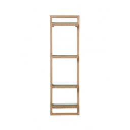Wireworks Zone Bathroom Wall Shelf - Oak - thumbnail 2