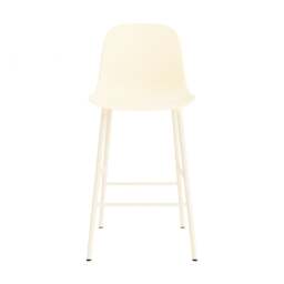 Normann Copenhagen Form Bar Chair - 65cm - Cream Shell Colour: Cream - thumbnail 2