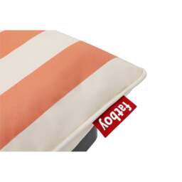 Fatboy Paletti Outdoor Set & Anthracite Table - Large Colour: Stripe Orange Creme (Right) - thumbnail 5