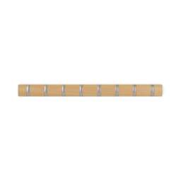 Umbra Flip 8 Hook Coat Rack - Natural/Nickel - thumbnail 4