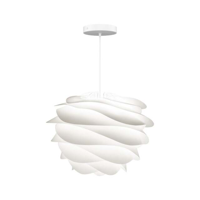 Umage Carmina Pendant Light Shade - White - Medium - 48cm with White Rosette Cord Set With or Without Cord Set: With White Rosette Cord Set - image 1