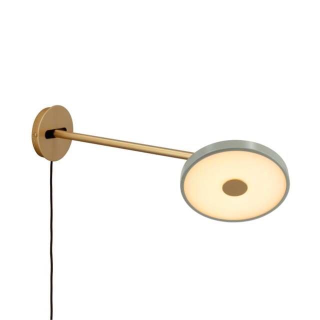 Umage Asteria Wall Light - Long - Nuance Olive Colour: Nuance Olive, Mounting: Not Hardwired - image 1