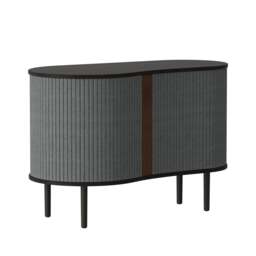 Umage Audacious Sideboard Cabinet - Black Oak - Slate Grey - thumbnail 1