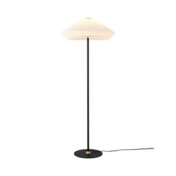 Halo Design Paris Floor Light - O56cm - Clean White Shade - Black Colour: Black - thumbnail 1