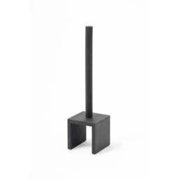 Wireworks Cosmos Freestanding Toilet Roll Holder - Dark Oak - thumbnail 2