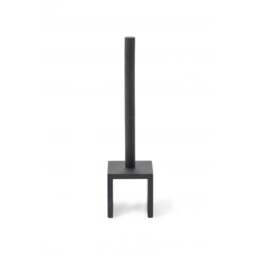 Wireworks Cosmos Freestanding Toilet Roll Holder - Dark Oak - thumbnail 1