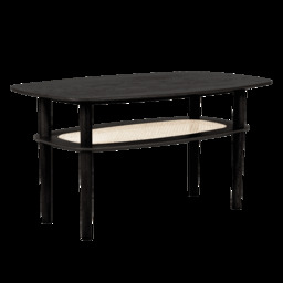 Umage Together Coffee Table - Sleek Rectangle - Black Oak - thumbnail 1