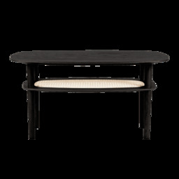 Umage Together Coffee Table - Sleek Rectangle - Black Oak - thumbnail 3