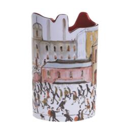 Dartington Crystal Lowry - Going to Work Vase - thumbnail 2