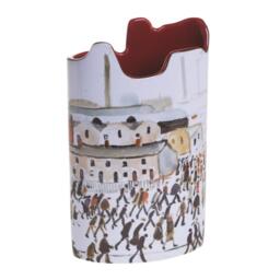 Dartington Crystal Lowry - Going to Work Vase - thumbnail 4