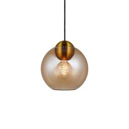 Halo Design Bubbles Pendant Light - O 24cm - Amber Size: O 24cm, Colour: Amber - thumbnail 1
