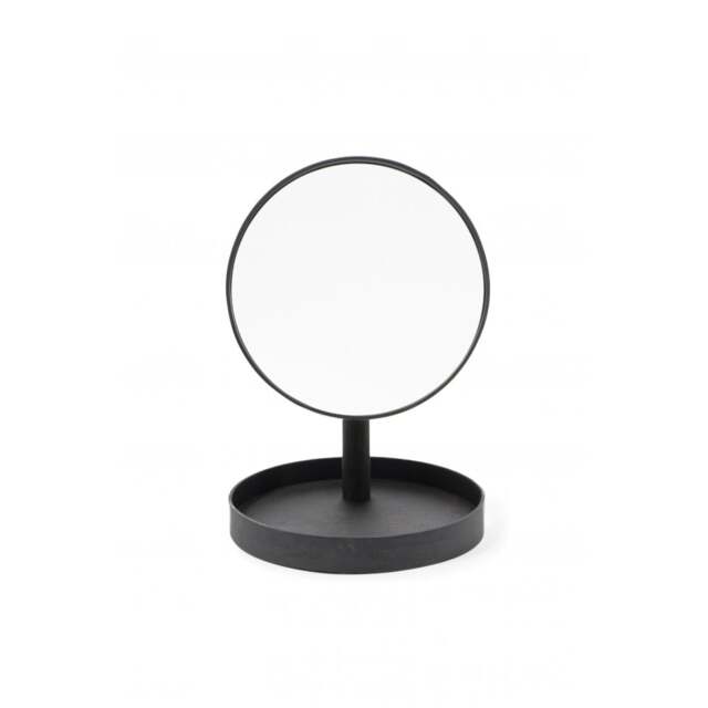 Wireworks Look Magnify Mirror - Dark Oak - image 1