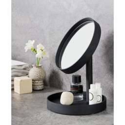 Wireworks Look Magnify Mirror - Dark Oak - thumbnail 5