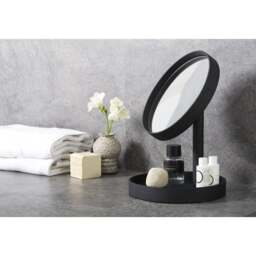 Wireworks Look Magnify Mirror - Dark Oak - thumbnail 6