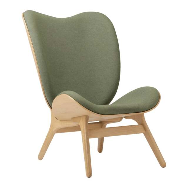 Umage A Conversation Piece Armchair - Tall - Oak - Morning Meadows Colour: Morning Meadows - image 1